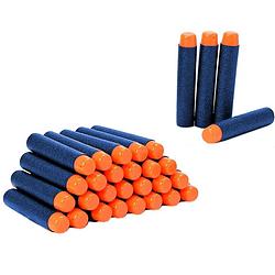 Foto van Toi-toys foam blaster navulset 30 stuks blauw/oranje