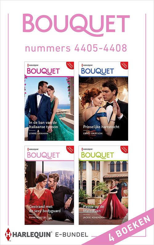 Foto van Bouquet e-bundel nummers 4405 - 4408 - emmy grayson - ebook (9789402559637)