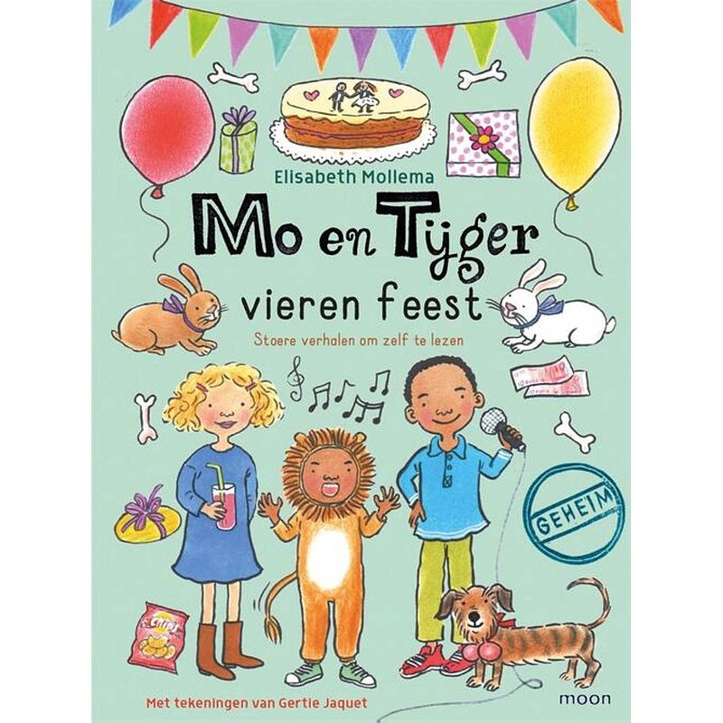 Foto van Mo en tijger vieren feest