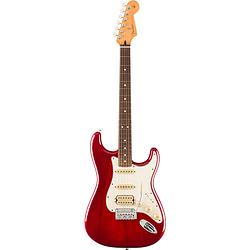 Foto van Fender player ii stratocaster chambered mahogany hss rw transparent cherry burst elektrische gitaar