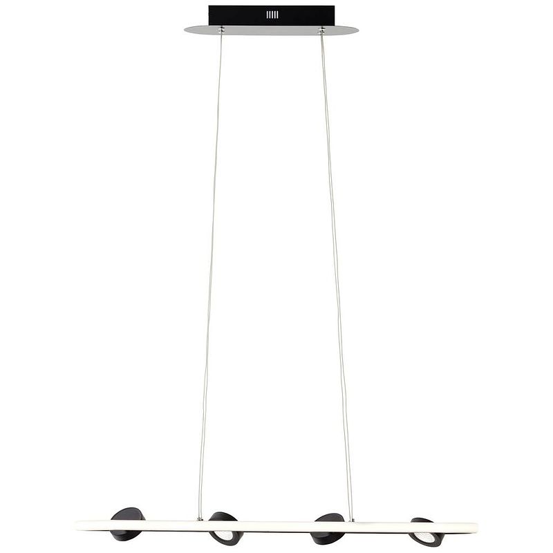 Foto van Brilliant nebeker g99593/06 hanglamp led 36 w zwart