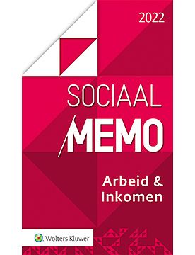 Foto van Sociaal memo arbeid & inkomen 2022 - paperback (9789013168891)