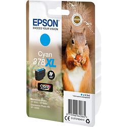 Foto van Epson inktcartridge 378 xl, 830 pagina'ss, oem c13t37924010, cyaan 8 stuks