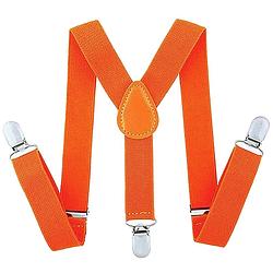 Foto van Oranje supporters party bretels voor volwassenen - verkleedbretels