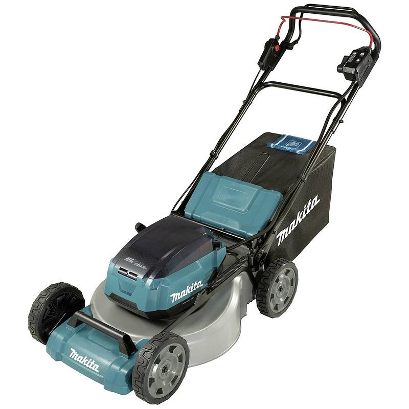 Foto van Makita dlm465z grasmaaier accu zonder accu, zonder lader 2x18 v snijbreedte max. 46 cm