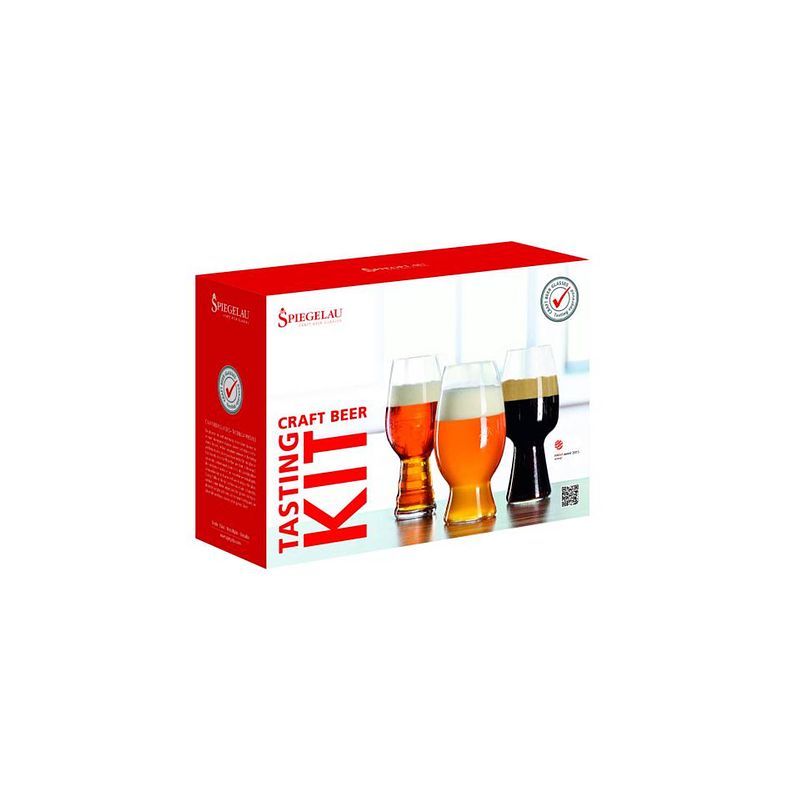 Foto van Spiegelau bier tasting kit - ipa-bierglas - stout-bierglas - witbierglas