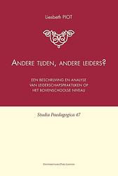 Foto van Andere tijden, andere leiders? - liesbeth piot - ebook (9789461661487)