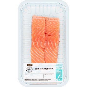 Foto van Jumbo zalmfilet met huid ca. 250g