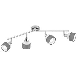 Foto van Wofi 11594 naples led-plafondlamp led e14 chroom