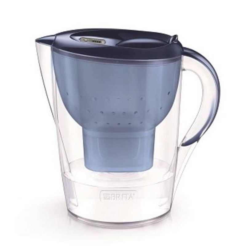 Foto van Carafe brita marella memo 2.4l blue + a filter cartridge