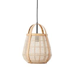 Foto van Light & living - hanglamp jacinto - 32x32x44 - bruin