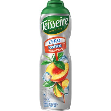 Foto van Teisseire zero suiker ice tea perzik siroop 60cl bij jumbo