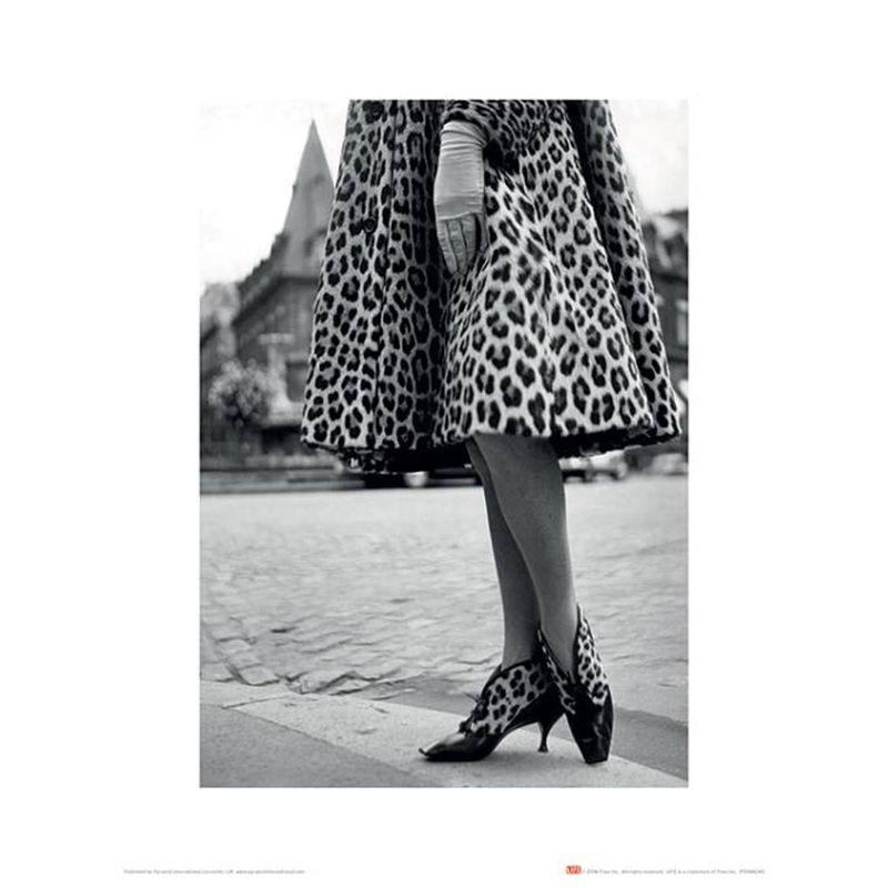 Foto van Kunstdruk time life dior leopard print 30x40cm