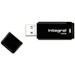 Foto van Integral usb 2.0 stick, 128 gb, zwart