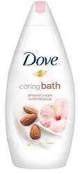 Foto van Dove purely pampering amandel & hibiscus badcrème