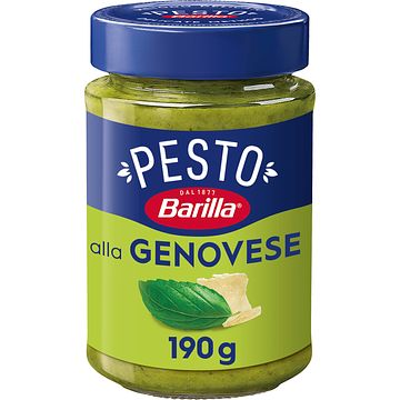 Foto van Barilla pesto alla genovese con basilico fresco 190g bij jumbo