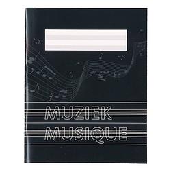 Foto van 1x stuks a5 muziekschriften zwart - schriften