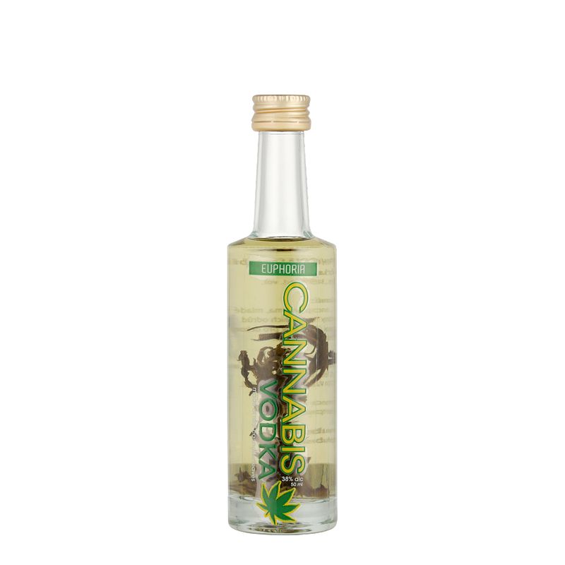 Foto van Euphoria cannabis vodka 0.05 liter wodka