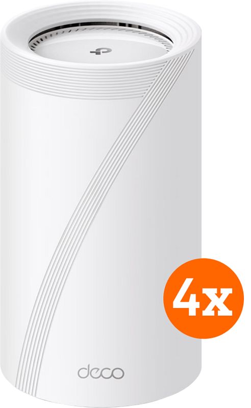 Foto van Tp-link deco be85 wifi 7 mesh (4-pack)