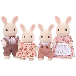 Foto van Sylvanian families familie wit konijn 4108