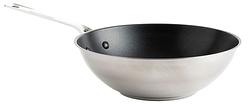 Foto van Kitchenaid stainless steel wokpan 28 cm