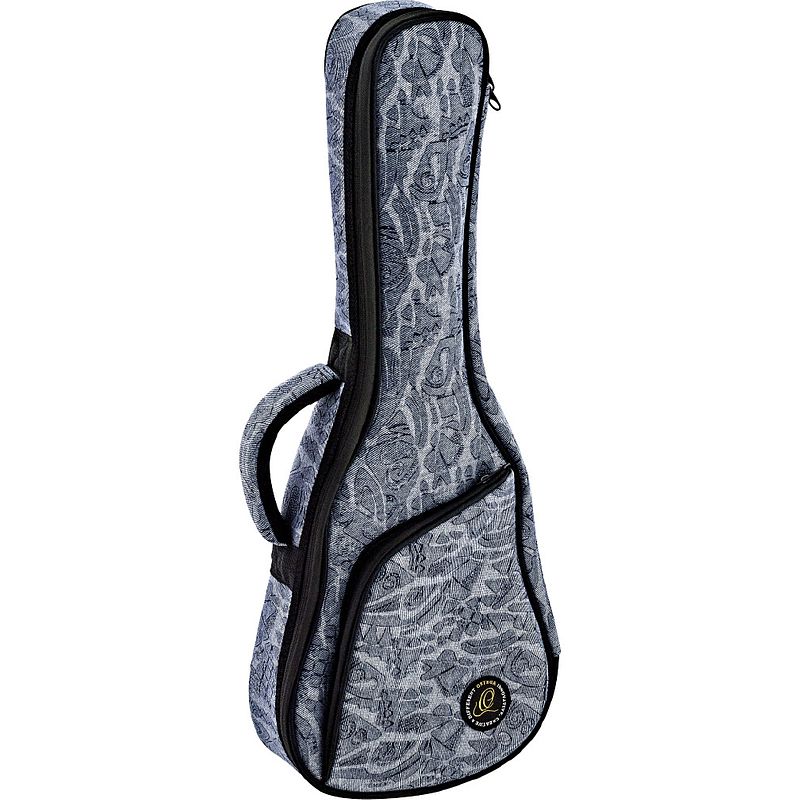 Foto van Ortega oub-cc-blj blue jean gigbag voor concert ukelele