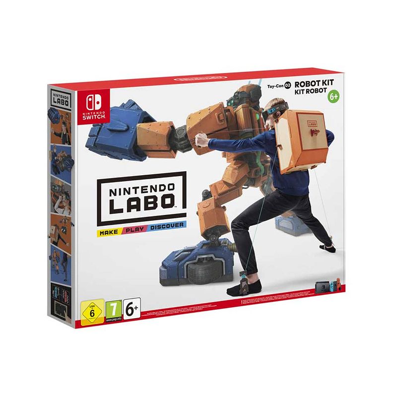 Foto van Nintendo labo toy-con robotpakket