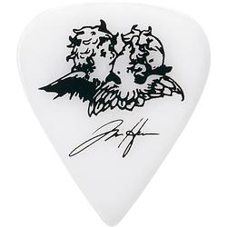 Foto van Ibanez 1000th-wbk plectrums tim henson signature - 50 stuks wit/zwart