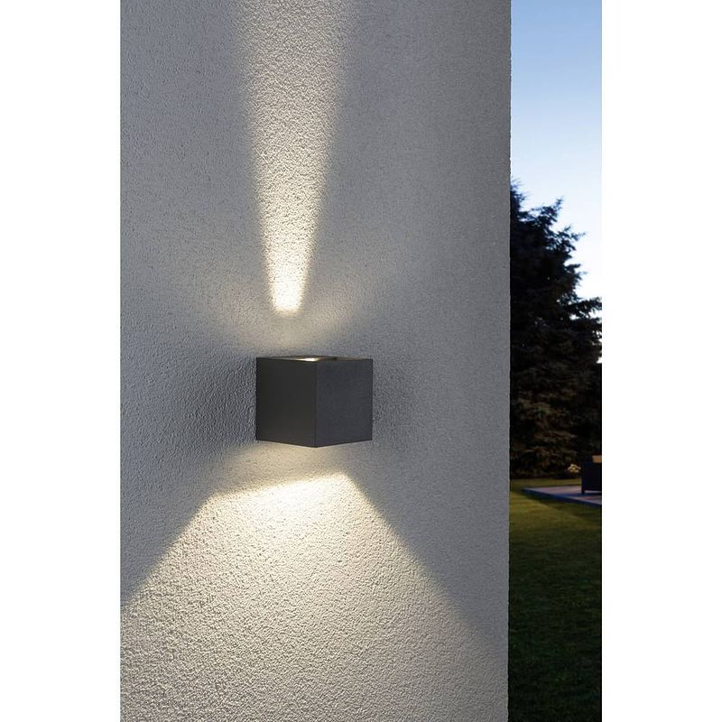 Foto van Paulmann cybo 18000 led-buitenlamp (wand) 6 w