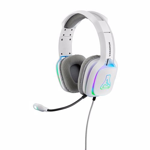 Foto van The g-lab gaming headset vanadium rgb (wit) pc/ps4/xbox one