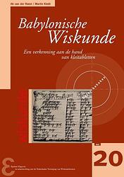 Foto van Babylonische wiskunde - ab van der roest, martin kindt - paperback (9789050410908)