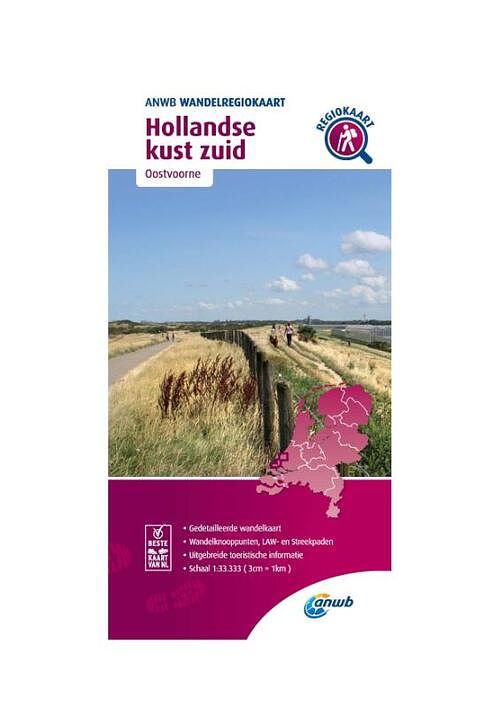 Foto van Hollandse kust zuid - anwb - paperback (9789018046613)