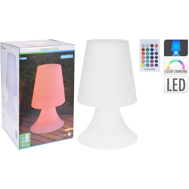 Foto van Led lamp 51x30 cm multi kleur