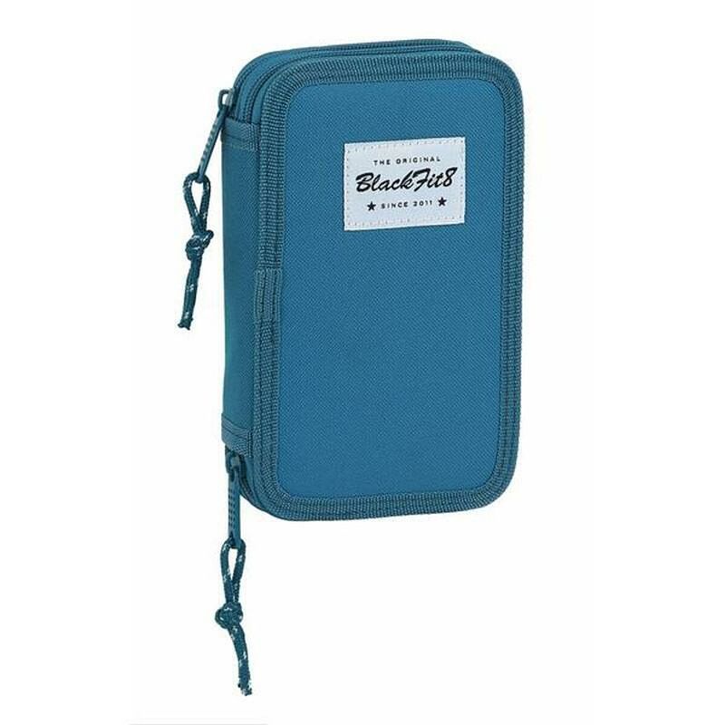 Foto van Dubbele etui blackfit8 egeo blauw (28 pcs)