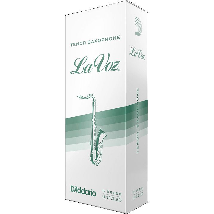 Foto van D'saddario woodwinds rkc05ms la voz medium soft rieten voor tenorsax (5 stuks)