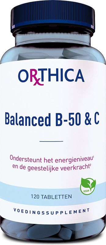 Foto van Orthica balanced b-50 & c tabletten