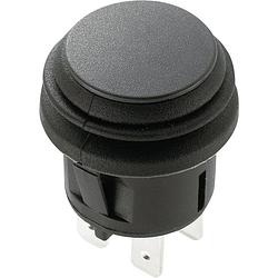 Foto van Tru components 1588075 tc-r13-527a2-02 druktoets 250 v/ac 6 a 2x uit/(aan) moment (ø x h) 23 mm x 4.5 mm 1 stuk(s)