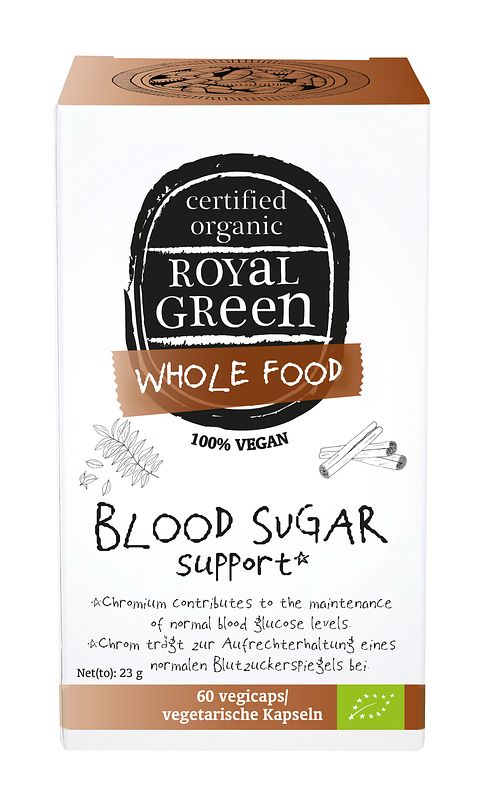 Foto van Royal green blood sugar support vegicapsules