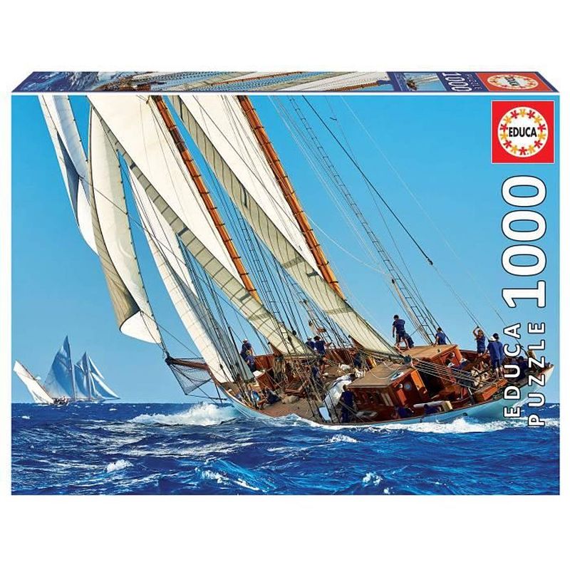 Foto van Educa - puzzle - 1000 zeilboot