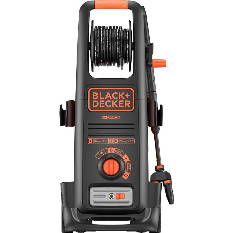 Foto van Black+decker hogedrukreiniger - bxpw2500dts - 2,5kw - 150 bar - slang 8m