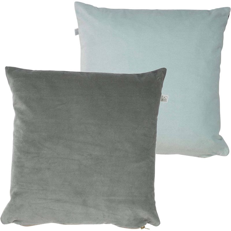 Foto van Dutch decor kolon - sierkussen licht jade 45x45 cm - groen - groen