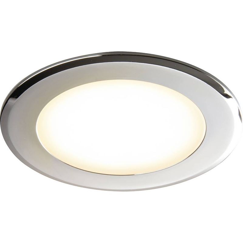 Foto van Heitronic 500033 casablanca led-inbouwlamp led led vast ingebouwd 2 w chroom