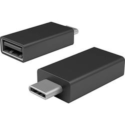 Foto van Microsoft usb 3.2 gen 1 (usb 3.0) adapter [1x usb 3.2 gen 1 bus a (usb 3.0) - 1x usb-c® stekker] surface adapter