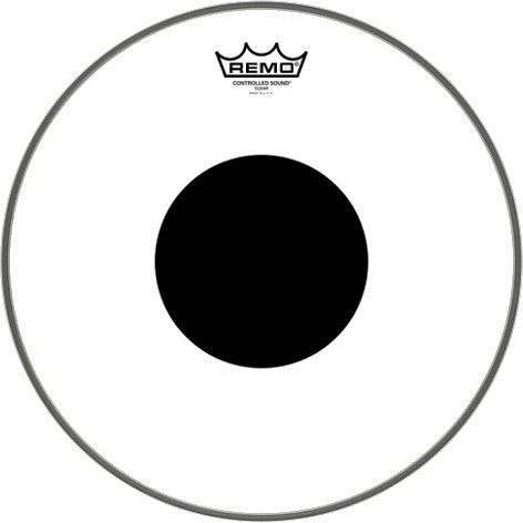 Foto van Remo cs-0314-10 controlled sound clear black dot 14 inch