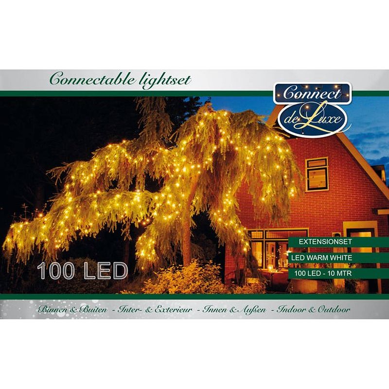 Foto van Koppelverlichting 100 led s connect de luxe 36volt