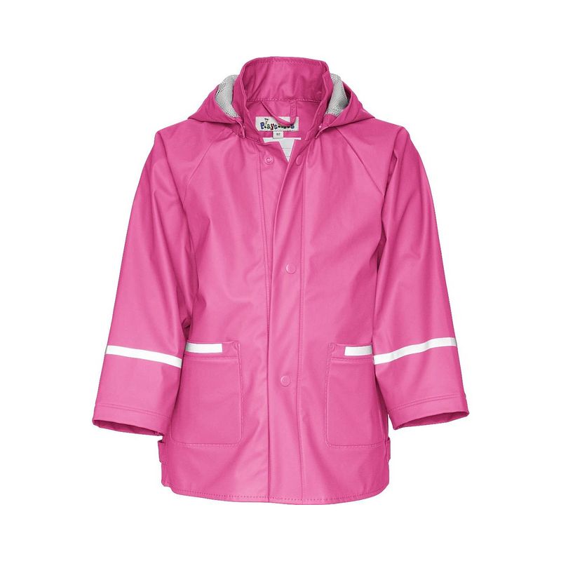 Foto van Playshoes regenjas roze junior maat 74