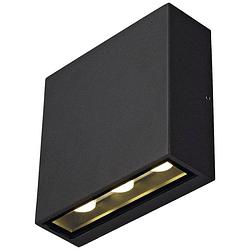 Foto van Slv slv 1005126 wandlamp led vast ingebouwd 8.2 w antraciet