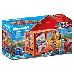 Foto van Playmobil city action - container productie (70774)