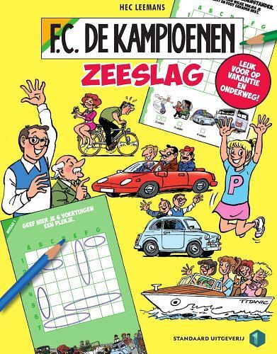 Foto van Zeeslag f.c. de kampioenen - hec leemans - paperback (9789002275876)