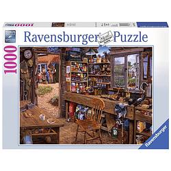 Foto van Ravensburger puzzel opa's schuurtje - 1000 stukjes